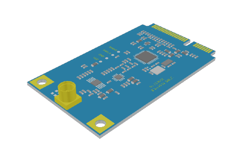 Ci-RM253 PCIE 2.45GHz Active RFID Module